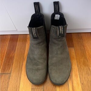 Blundstone Gray Ankle Boots with TPU Sole